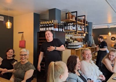 Kuvassa ravintola Kajon perustaja Marko Simunaniemi.